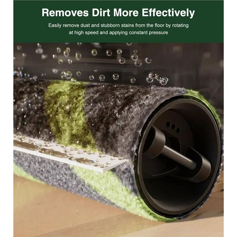 Lot de 2 serpillères à rouleau pour aspirateur robot iRobot Roomba Max 705 Combo/ Combot Max 706 Combo - Lavables en microfibre - Pièce de rechange